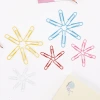 Wholesale of rubber-coated colored paper clips, box-packed office stationery, document pins, circular pins, and plastic paper clips Specification image